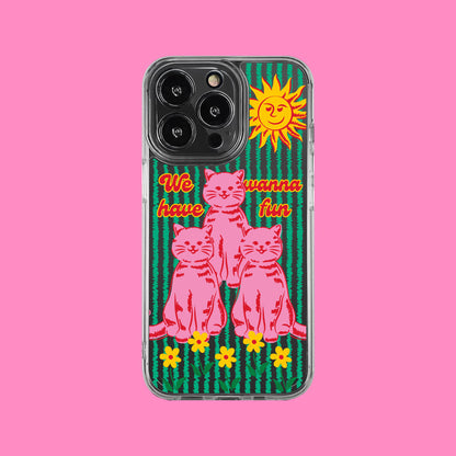 韓國wiggle wiggle - Wiggleland透明系列 iPhone Case (多款選擇)